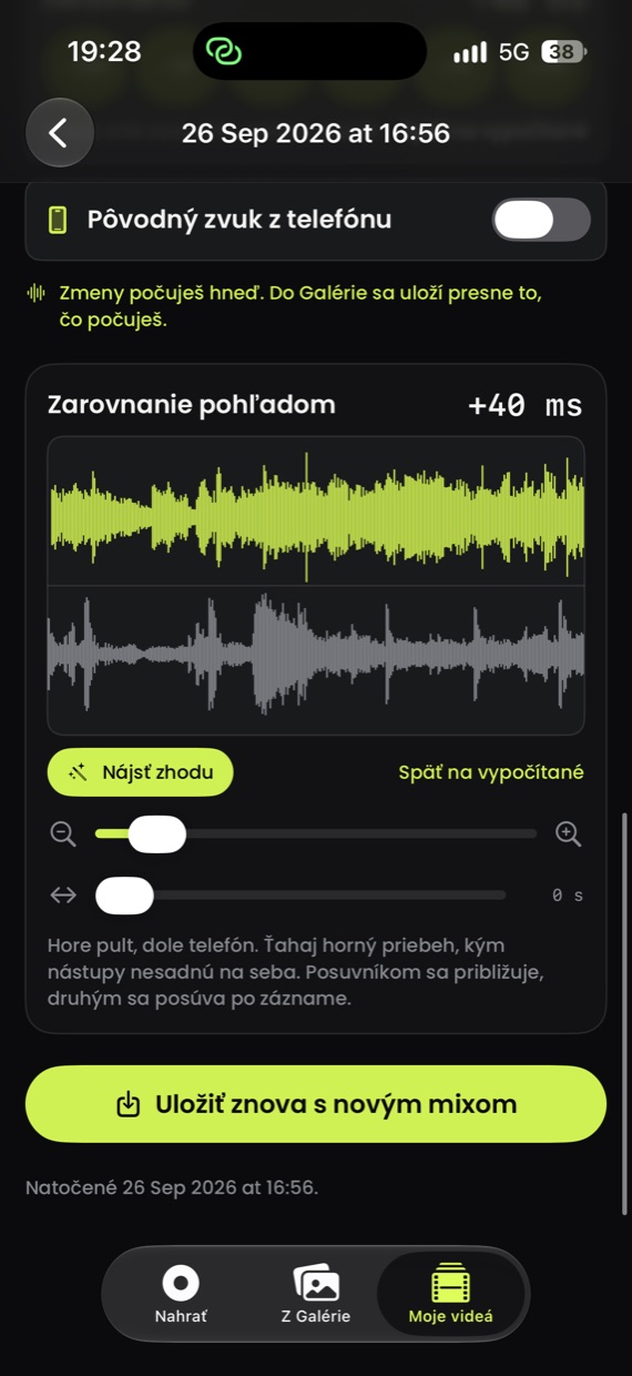 Mixtake — Uložiť