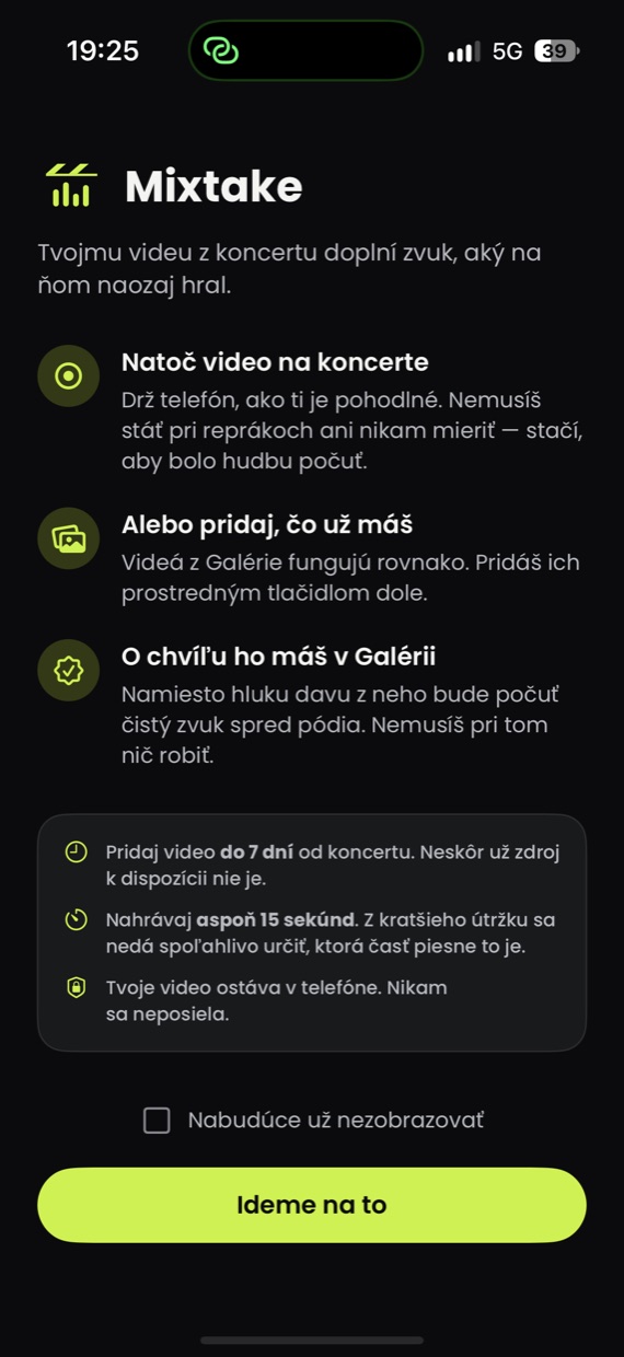 Mixtake — Úvod